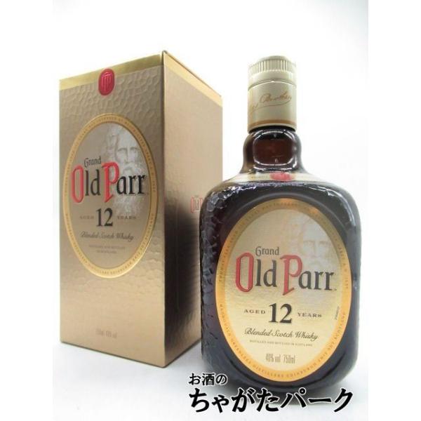 オールドパー 12年 正規品 箱付き 40度 750ml : お酒のちゃがた