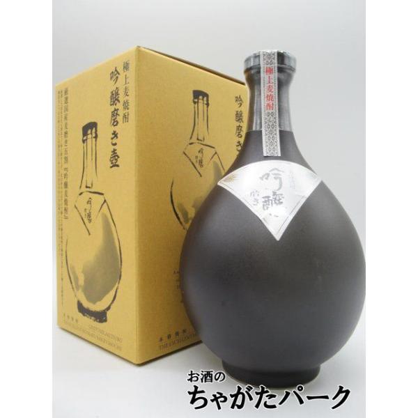 光酒造 博多小女郎 吟醸磨き 壺 箱入り 麦焼酎 25度 720ml : お酒の