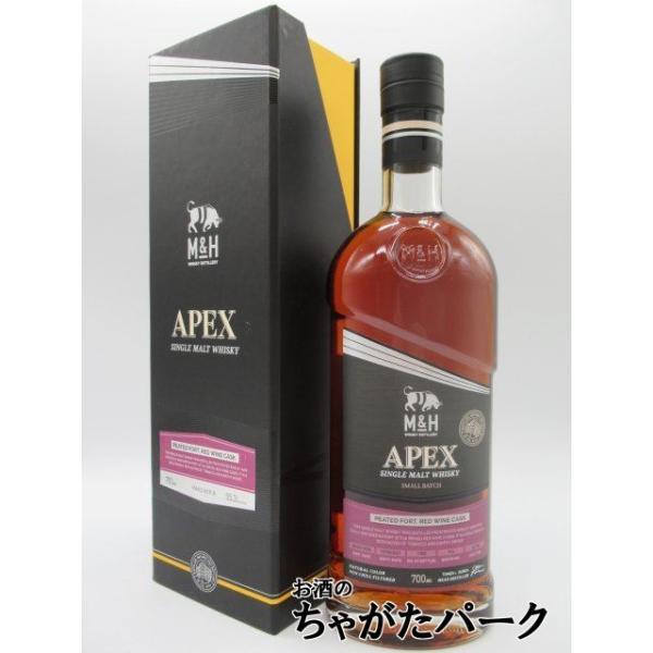 M&H APEX シングルモルトウイスキー 700ml サイズ酒販、THE M&Hウイスキーの第3弾として「APEXシングル