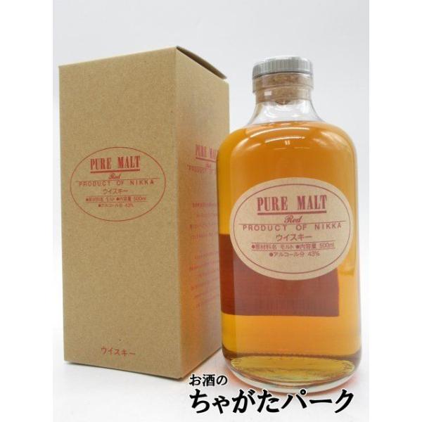ニッカウヰスキー ニッカ ピュアモルト レッド 43度 500ml