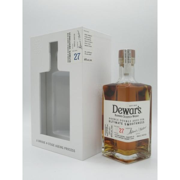 デュワーズ ダブルダブル 27年 正規品 46度 500ml : お酒のちゃがた