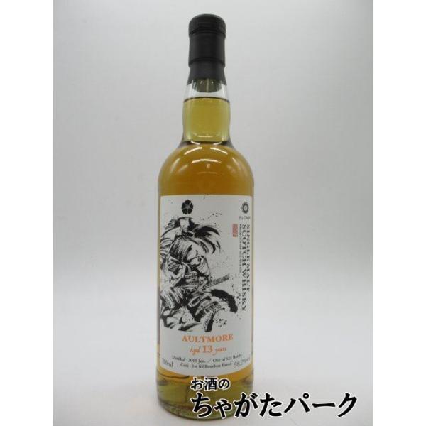 オルトモア 13年 2009 1stフィルバーボンカスク 武将シリーズ 58.2度