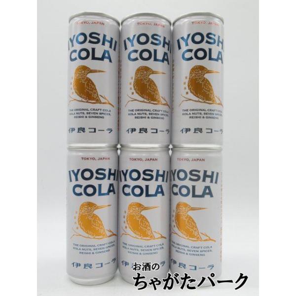 伊良コーラ (いよしコーラ) クラフトコーラ 250ml缶×6本セット