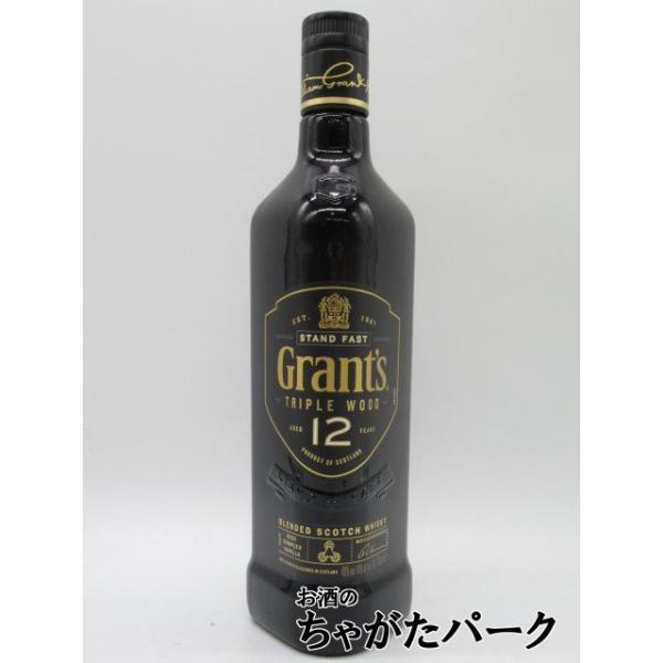 グランツ 12年 トリプルウッド 正規品 40度 700ml : お酒のちゃがた