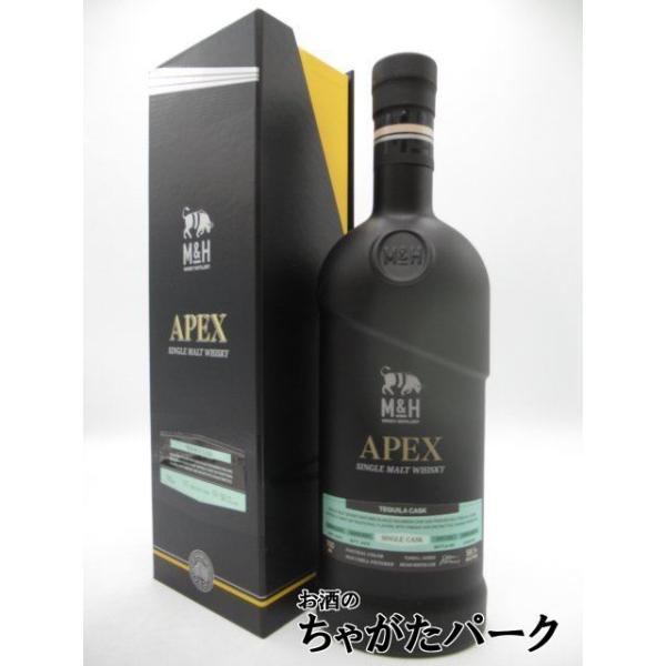値下げ【新品未開封】M&H APEX シングルモルトウイスキー 700ml 蒸留所オフィシャルのシングルカスク！】M&H APEX SINGLE CASK