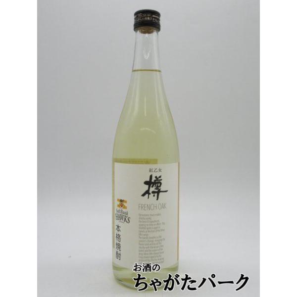 【箱なし】【焼酎祭り1380円均一】 紅乙女酒造 紅乙女樽 FRENCH OAK ホークスラベル 麦焼酎 25度 720ml ■福岡ソフトバンクホーク