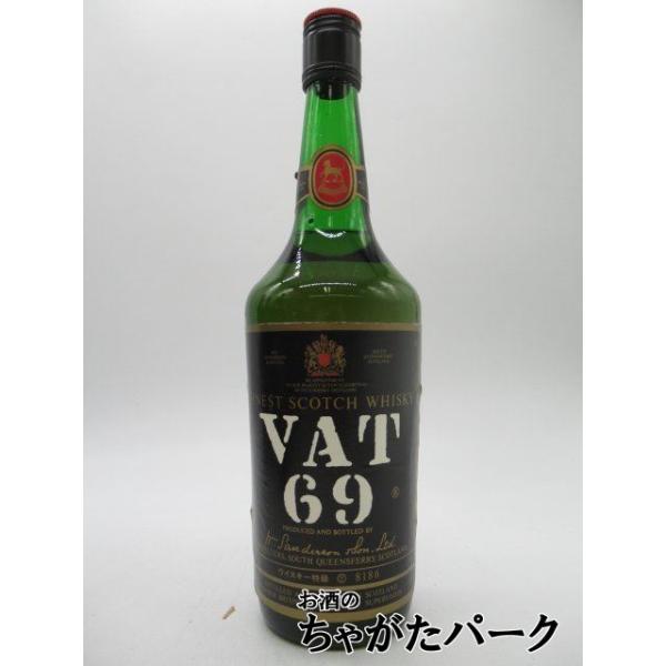 古酒】 VAT69 特級表示 (Y8186) 43度 760ml [LL-1102-8] : お酒の