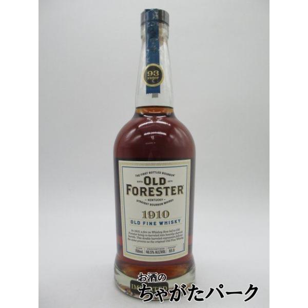 OLD FORESTER（オールドフォレスター） 1910 46.5度 750ml : お酒の