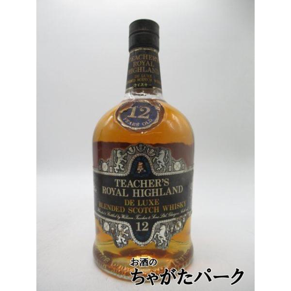 【古酒】 ティーチャーズ ロイヤルハイランド 12年 ティーチャーズ ロイヤルハイランド12年 43％ | Bottle Collection