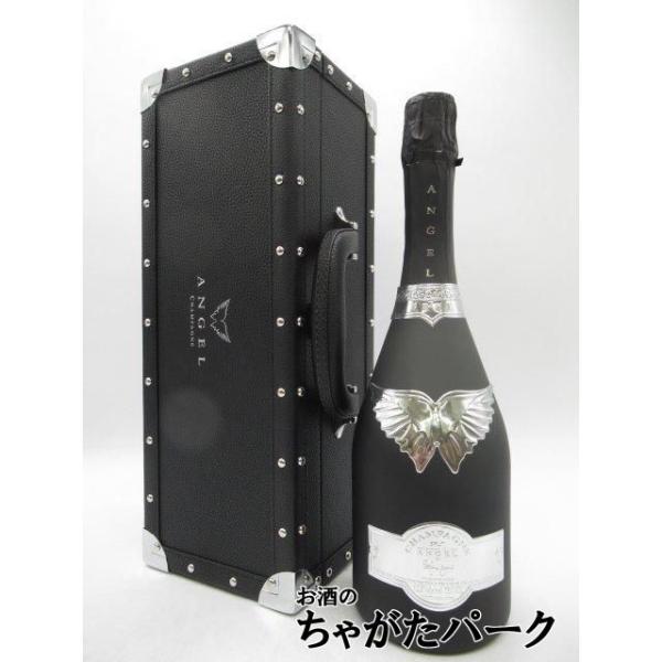 エンジェル シャンパン ブリュット 白 ブラックボトル 箱付き 750ml エンジェル シャンパン ブリュット 白 ブラックボトル 箱付き 750ml