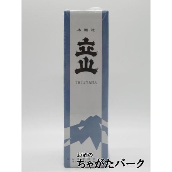 立山酒造 本醸造 立山 紙パック 15度 1200ml