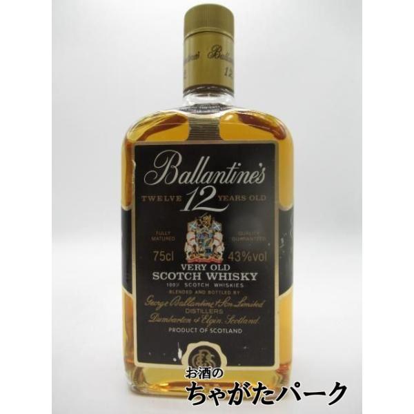 古酒】 バランタイン 12年 特級表示 (Y4656) 並行品 やまや 43度 750ml