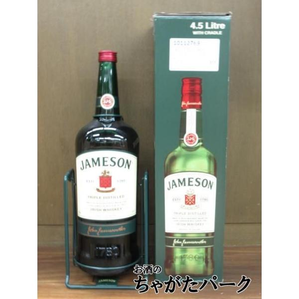 同梱不可】 ジェムソン クレードル付き ガロンボトル 並行品 40度