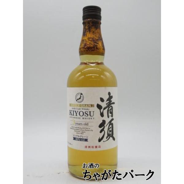 清洲桜醸造 清須 3年 愛知クラフト シングルグレーン ウイスキー 箱なし 40度 700ml