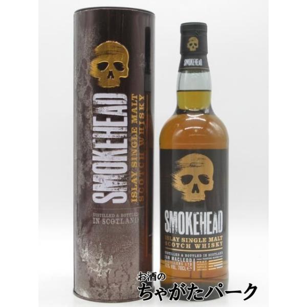イアン・マクロード社のボトリングで、中身は明かされていないが、アイラ島南岸のビッグな蒸留所のシングル・モルトだという。中身はアードベッグだそうです。【SMOKEHEAD/ARDBEG】登録日：20251114