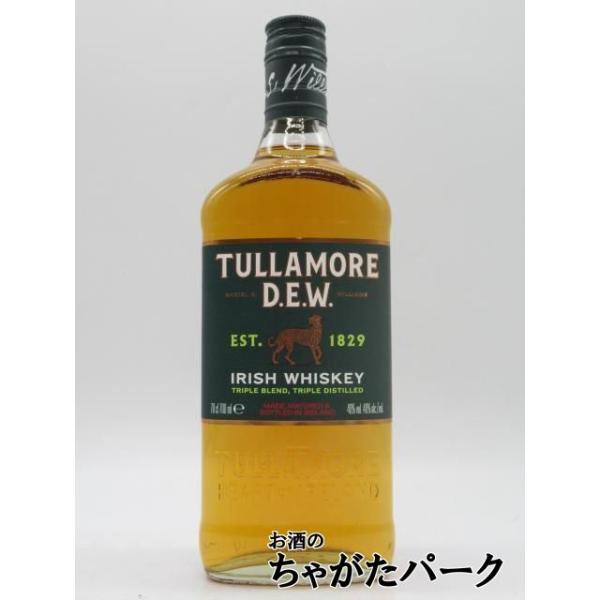タラモアデューは、1829年にアイルランドで誕生した伝統的なアイリッシュウイスキーです。3回蒸留されたことで、非常に滑らかな口当たりとフルーティーで軽やかな風味が特徴です。モルト、グレーン、ポットスチルウイスキーを絶妙なバランスでブレンドし...