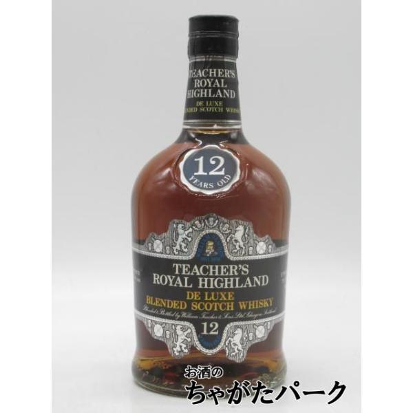 古酒】 ティーチャーズ 12年 ロイヤルハイランド 特級表示 正規品 丸紅