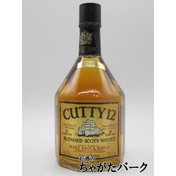 古酒】 カティ 12年 特級表示 正規品 カティサーク 43度 750ml [LL