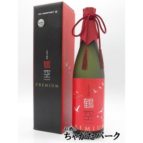 JAL Agriport】 鶴空 つるそら PREMIUM ギフト箱入り 赤 黒箱 芋焼酎