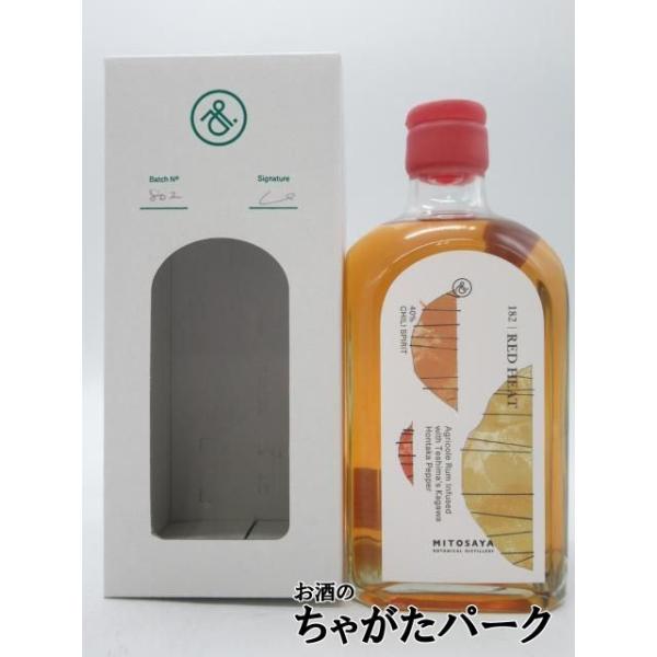 ミトサヤ  MITOSAYA 182 RED HEAT レッドヒート 唐辛子スピリッツ 40度 500ml