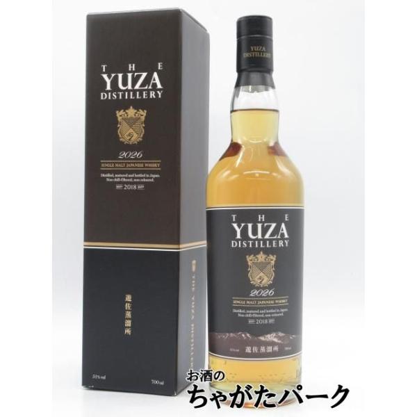 未開封　限定　遊佐ウィスキー　Second edition 2022 遊佐蒸溜所 YUZA シングルモルト 2026 51度 700ml : お酒のちゃがた