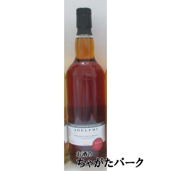 ティーニニック 15年 2010 1stフィルオロロソシェリーホグスヘッド (アデルフィ) 59.4度 700ml