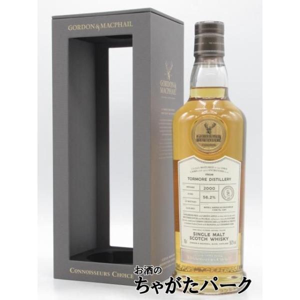 トーモア 24年 2000 カスクストレングス コニサーズチョイス (ゴードン＆マクファイル) 56.2度 700ml ■期待感たっぷりのミレニアムのトーモア