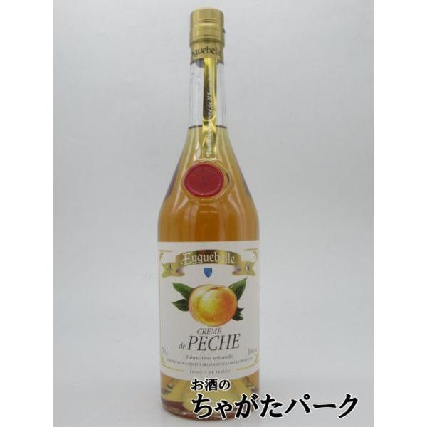 １６度　７００ミリフランスの起源名称があるA.O.C呼称の高品質の果実のみを５回もの蒸留を施した純粋なスピリッツに浸漬し、人工香料を一切使用せずに造られる、芳醇な香りに富むピーチ（桃）のリキュール。【ＥＹＧＵＥＢＥＬＬＥ　ＣＲＥＡＭ　ＤＥ　...