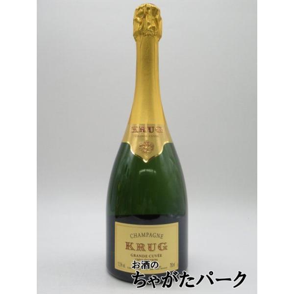 クリュッグ 750ml 1本 新品 未開栓 箱無 送料無料 KRUG クリュグ クリュッグ グランド・キュヴェ 750ml （白・発泡性）[正規] 箱なし