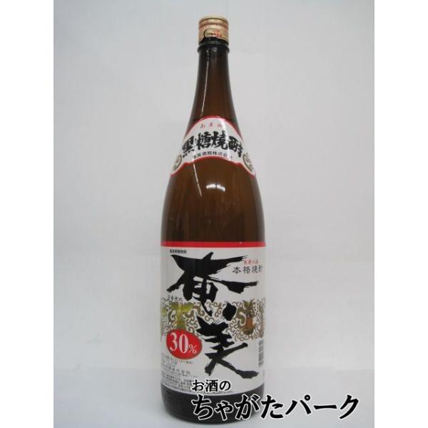 奄美酒類 奄美 黒糖焼酎 30度 1800ml : お酒のちゃがたパーク