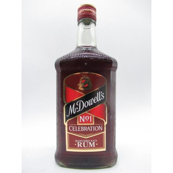 ４２．８度　７５０ミリインド最大手の種類メーカーが誇る、この国の最高級ラムの一つ。深みのある味わいと暖かな色合いが特長です。【MrDowell's　ＮＯ．１　ＲＵＭ】スピリッツラムバレンタインデー ホワイトデー 母の日 父の日 お中元 御中...