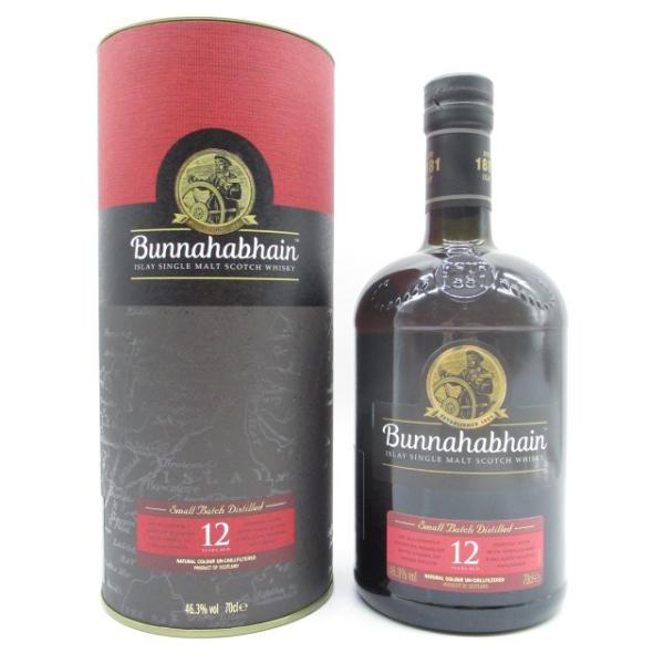 ブナハーブン12年 700ml 46.3% 未開栓 筒箱付 アイラ Bunnahabhain（ブナハーブン） 12年 並行品 46.3度 700ml [モルト