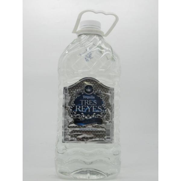 ３８度　３７８５ミリテキーラ生産の中心地、アランダス地方の老舗メーカーが作る手頃な価格のホワイトテキーラ。【ＴＲＥＳ　ＲＥＹＥＳ　ＴＥＱＵＩＬＡ　ＳＩＬＶＥＲ】スピリッツテキーラバレンタインデー ホワイトデー 母の日 父の日 お中元 御中元...