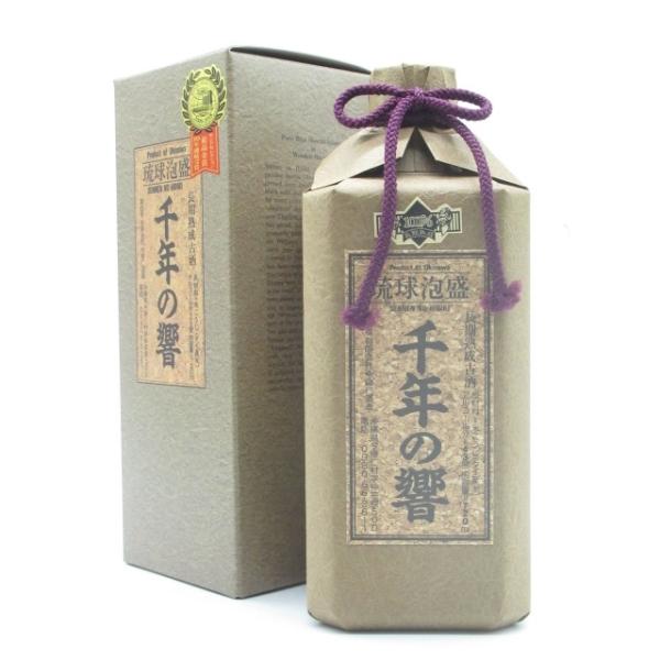 今帰仁酒造所 千年の響 43度 長期熟成古酒 泡盛 720ml : お酒のちゃが