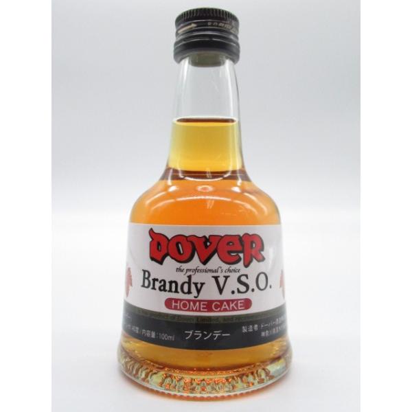 ４０度　１００ミリ長年の樽貯蔵での熟成による、フルーティーな香りの本格派ブランデー。熱、油脂等の過酷な条件に耐え得る重厚なボディを特長とした、製菓のために造られた贅沢なブランデーです。【ＤＯＶＥＲ　ＢＲＡＮＤＹ　Ｖ．Ｓ．Ｏ．】ブランデー日本...