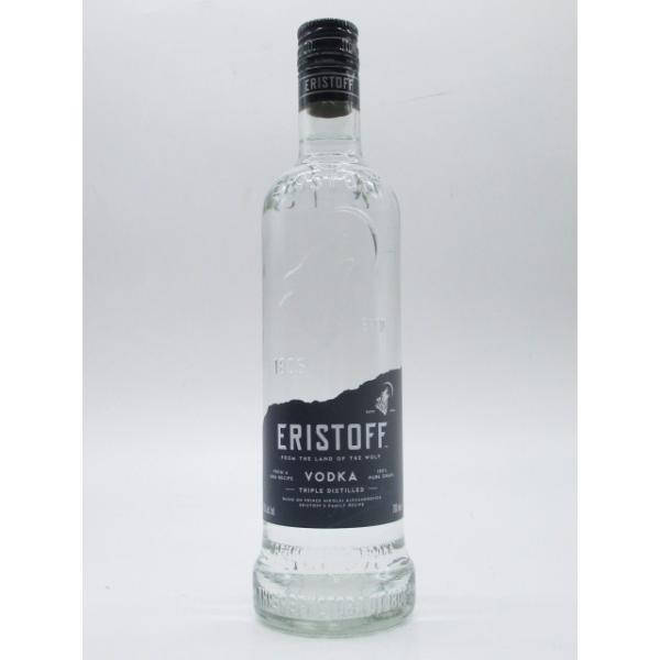 ３７．５度　７００ミリロシアのエリストフ家が生み出したレシピを元に作られるフランス産ウオッカ。クリアで落ち着いた味わいが特長です。狼のロゴマークが目印。【ＥＲＩＳＴＯＦＦ】スピリッツウォッカバレンタインデー ホワイトデー 母の日 父の日 お...