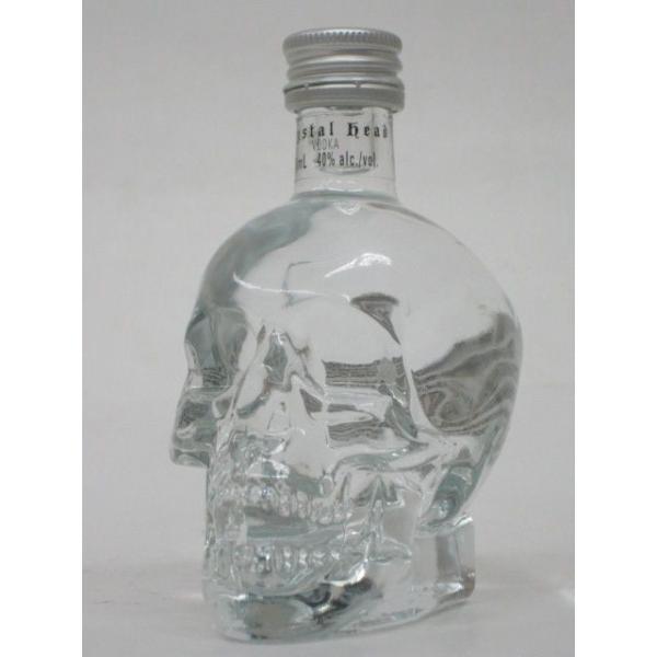４０度　５０ミリカナダのクリスタル ヘッド ウォッカ社のウォッカです。スカル【骸骨】スピリッツウォッカバレンタインデー ホワイトデー 母の日 父の日 お中元 御中元 敬老の日 ハロウィン お歳暮 御歳暮 クリスマス 年越し 年末 誕生日 御...
