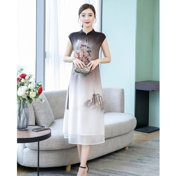 チャイナドレス ワンピース 半袖 チャイナ服 ロングワンピ 普段着 舞台 衣装 民族 中国風 Zl127 Chaiはポイント最大3倍 Buyee Buyee Japanese Proxy Service Buy From Japan Bot Online