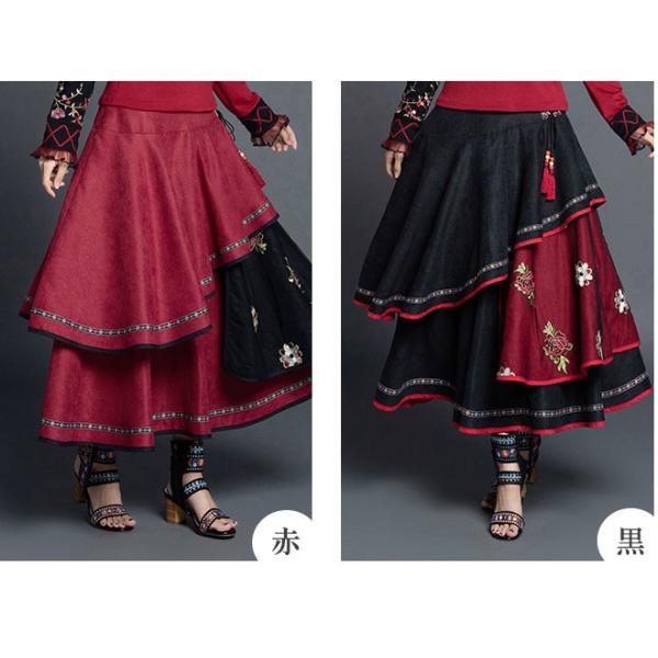 チャイナ服 スカート ロング丈 民族風 チャイナスカート 刺繍 ボトムス チャイナテイスト 舞踏 中国風 民族衣装 Zq18 Chaiはポイント最大3倍 Buyee Buyee Japanese Proxy Service Buy From Japan Bot Online