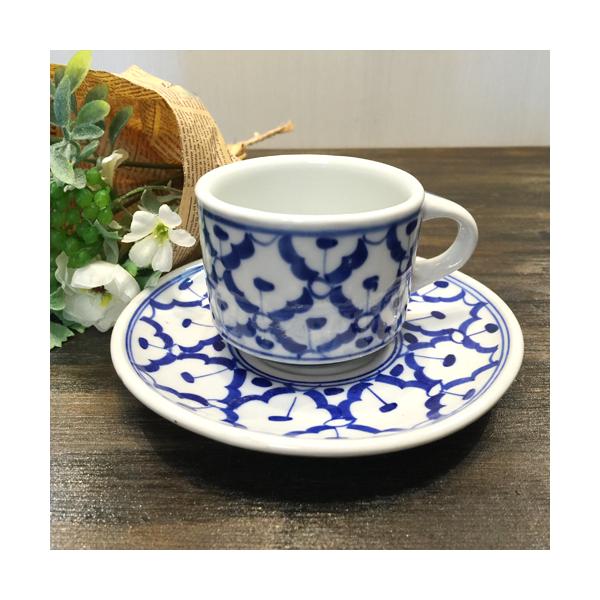 青白陶器 ・カップ＆ソーサー 小】 コーヒーカップ 青白陶器 青白食器