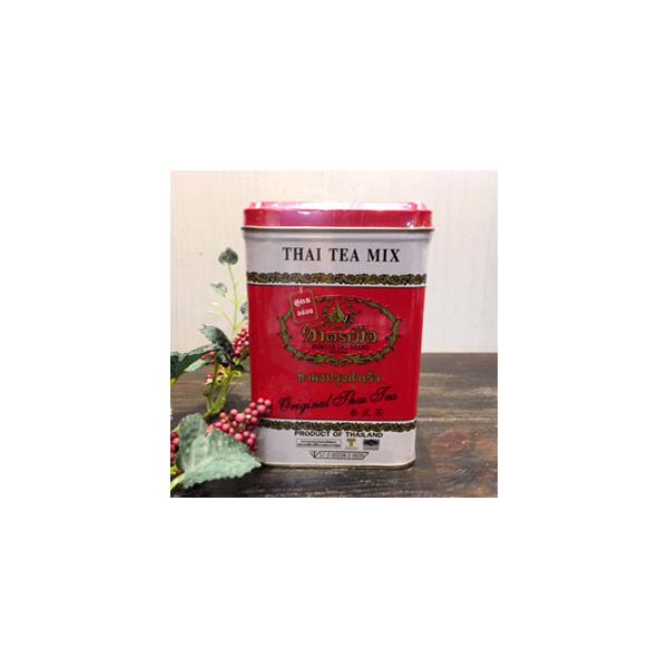 【 タイ式紅茶　缶】 【レッド缶 200g】 現地仕入れ　Ｔパック チャーダムジェン Siam Tea Factory タイ料理　タイ雑貨 エスニック料理 アジアン雑貨