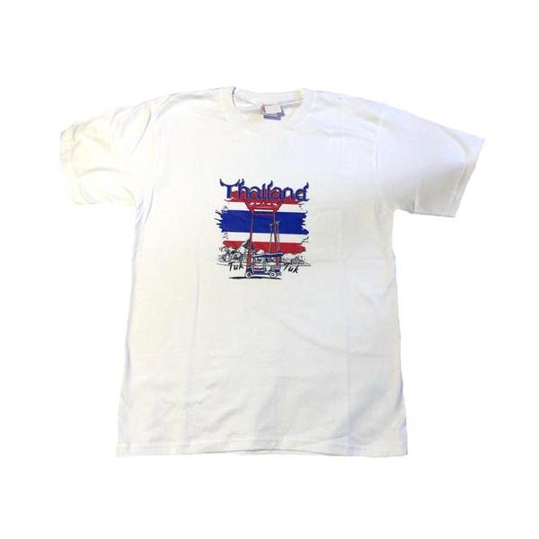 【Tシャツ（襟ノーマル）王様のブランコ サイズL（008） 】ユニセックス　エスニック　シンハービール　大き目　ゆったり　アジアン　ファッション
