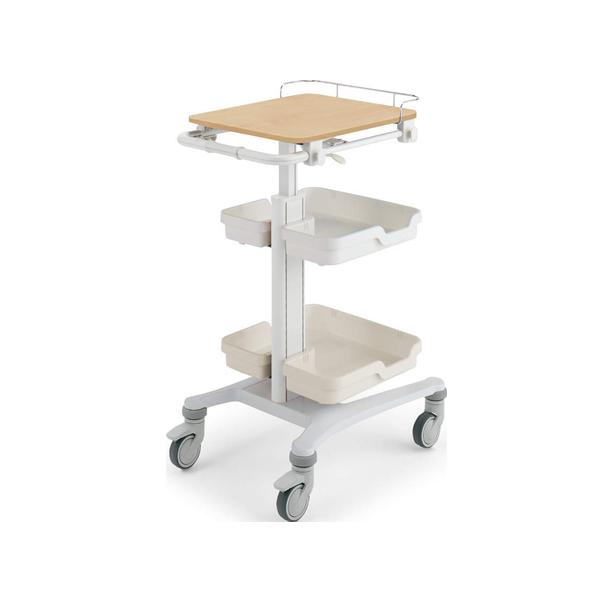 ※ご案内【配送サービス】沖縄県全域、離島、北海道一部地域への配送は行っておりません。コクヨ ナーシングカート フリープラス HFP-AS45-PW1Y-2はコクヨの病院・クリニック向けのナーシングカート。日々繰り返される看護師の動作に着目し...