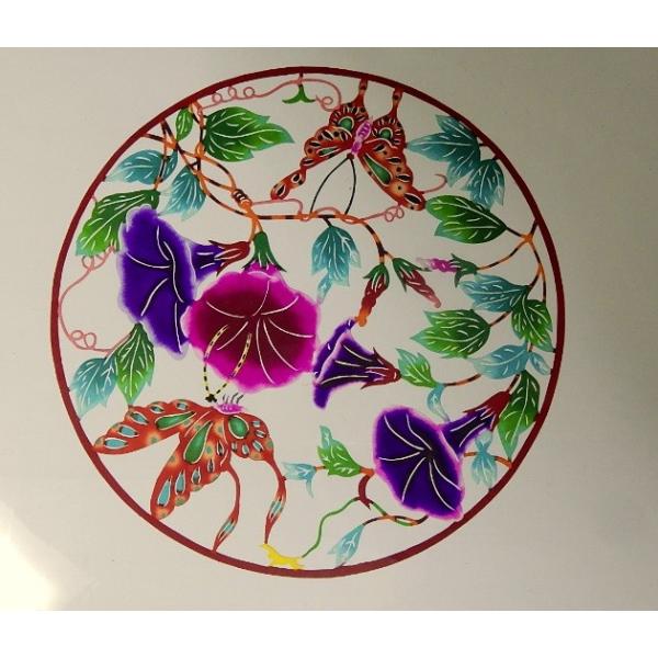 ★中国伝統工芸 ❪内絵 ❫■ 蝶々 ■美術■ 芸術 ■ chakan_dentokiriehanatocho