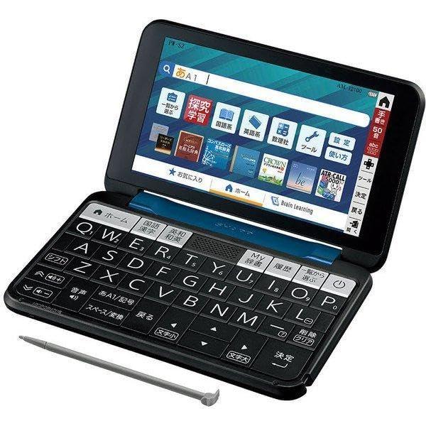【ラッピング可】【即日発送】【新品】SHARP シャープ 電子辞書 Brain 高校生向け 英語強化モデル ネイビー系 PW-S2-K