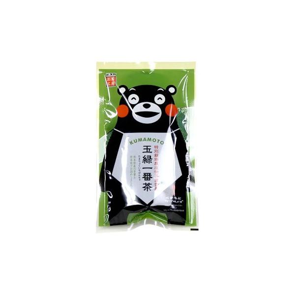 お茶 緑茶 玉緑茶 100g 送料無料 くまモン 熊本県産 特別栽培 お茶 緑茶 玉緑茶 100g 送料無料 くまモン 熊本県産 特別栽培