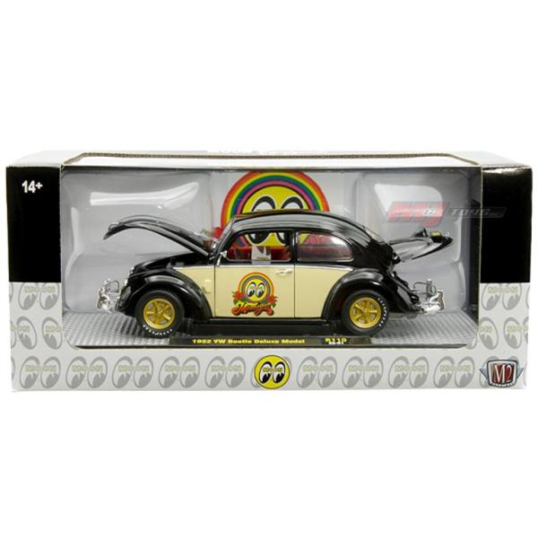 【希少】レトロ　MOONEYES ムーンアイズ　模型車 ムーンアイズ ミニカー M2 MACHINES 1:24 MOONEYES 1952 VOLKSWAGEN