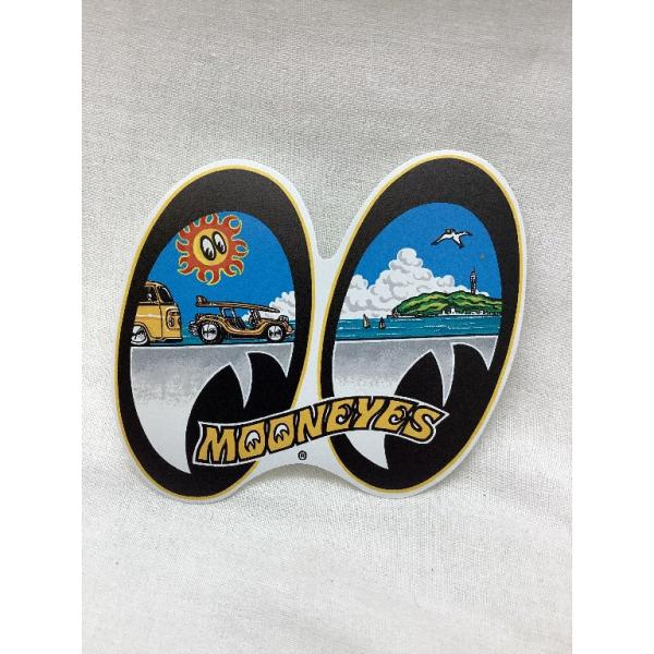 ムーンアイズ  MOONEYES　Shonan 【DM250】クルーズ ステッカー 湘南 デカール
