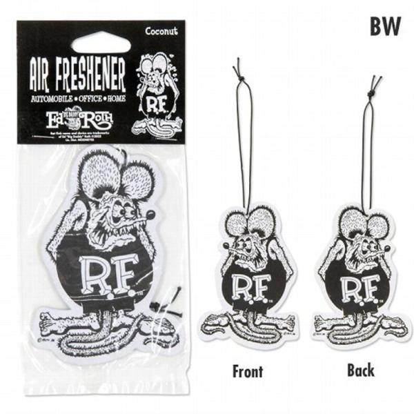 ラットフィンク     Rat Fink   エアー フレッシュナー（モノクロ）車　バイク　アメリカ雑貨　アメ雑アメリカン雑貨 ガレージ