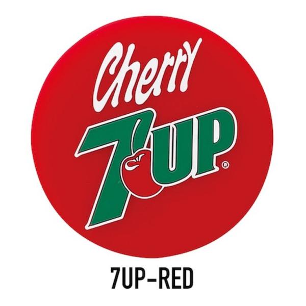 7UP（レッド　丸）ラバーコースター アメ雑 アメリカン雑貨 アメリカ雑貨